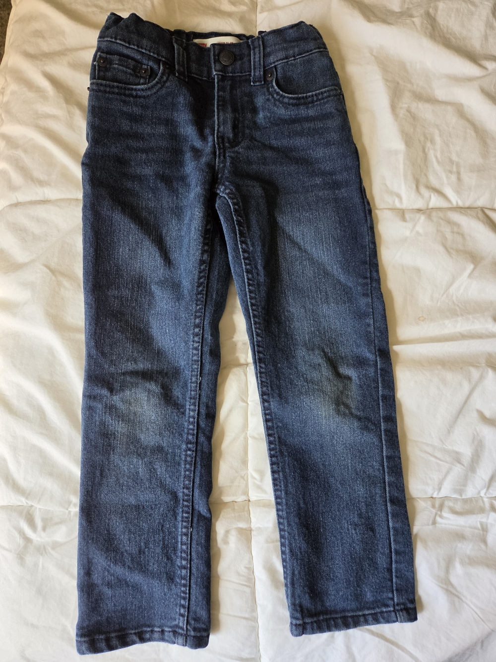 Levi's 511 Slim Fit Jeans Dark Wash Blue Boys Size 5 Reg (4-5 Years)